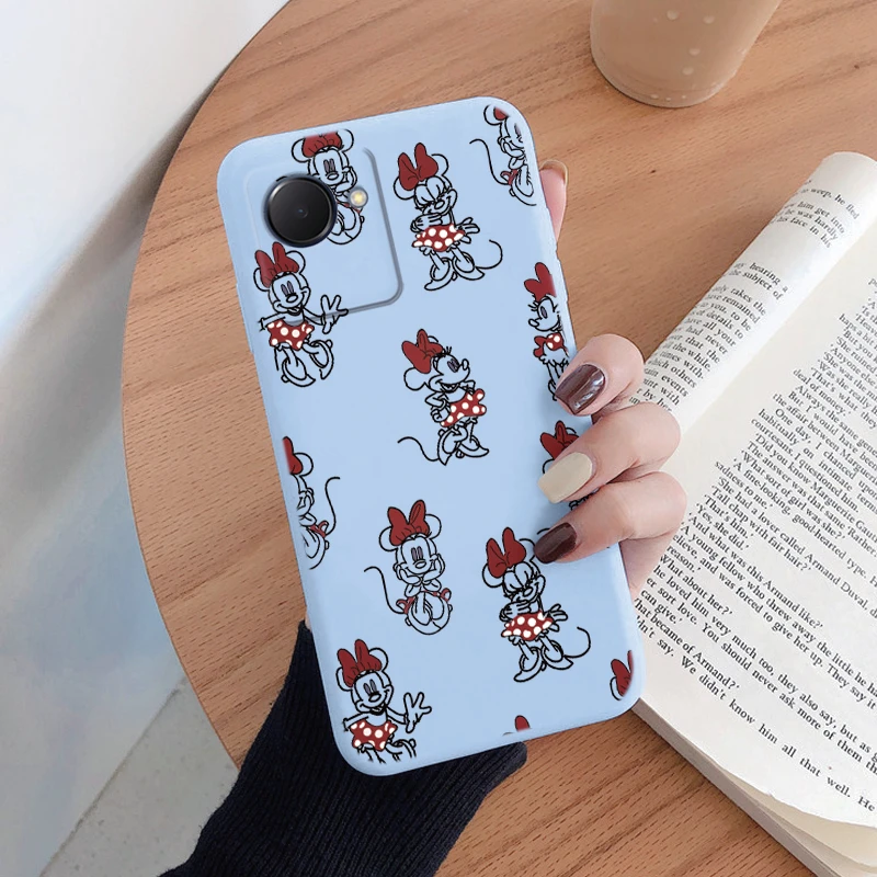 Phone Case For Realme C30 C30S C 30 Fundas Cute Minnie Mickey Mouse Art Cover Soft Silicone Coque For OPPO Realme C30 Pink Capa images - 6