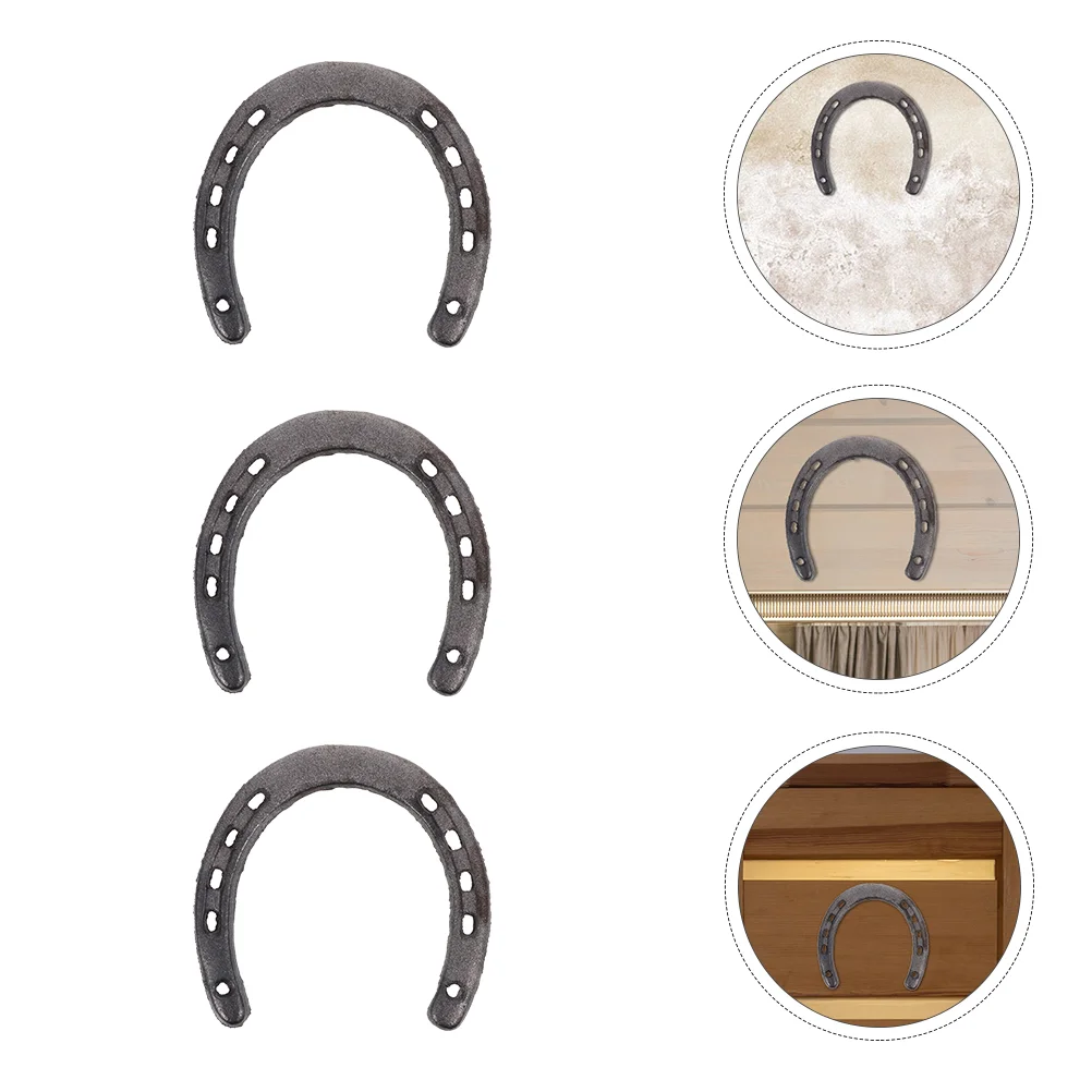 

Horse Wall Decor Horseshoe Shoe Horseshoes Hangingdecorate Iron Sets Shoes Cast Crafts Adornment Home Horses