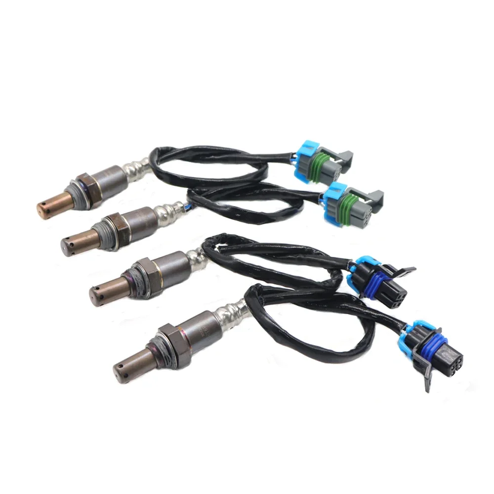 4шт вверх+вниз 12589321 12599866 Датчик кислорода Air Fuel Ratio Lambda O2 для Chevy Silverado Suburban Tahoe GMC Sierra
