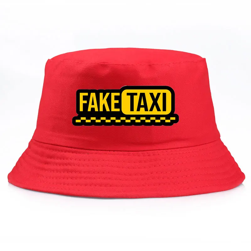 

Панама с принтом FAKETAXI унисекс, Повседневная Уличная спортивная шапка, модная пляжная Двусторонняя шляпа от солнца, в стиле хип-хоп