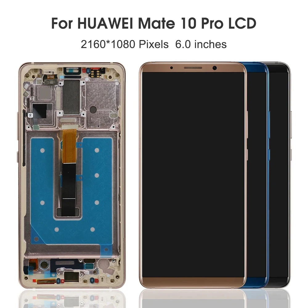 ЖК-дисплей с сенсорным экраном и дигитайзером в сборе для HUAWEI Mate 10 Pro