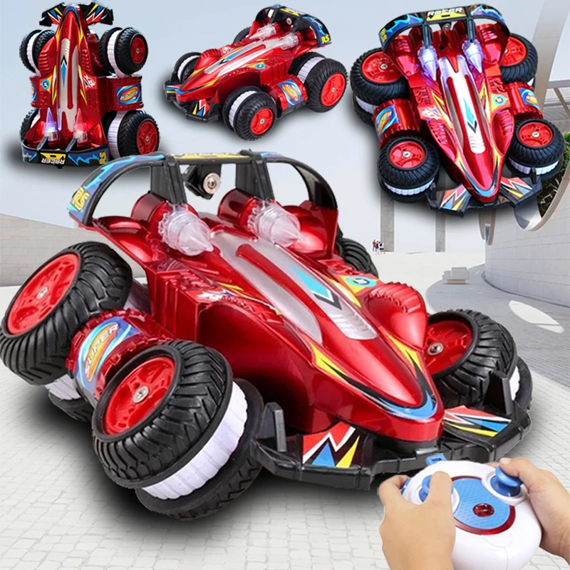 

Deformation Stunt Roll Remote Control Car Toys for Kids Boys Girls Children Gifts Drift Mini Rc Vehicles Off Road 4x4 4wd Racing