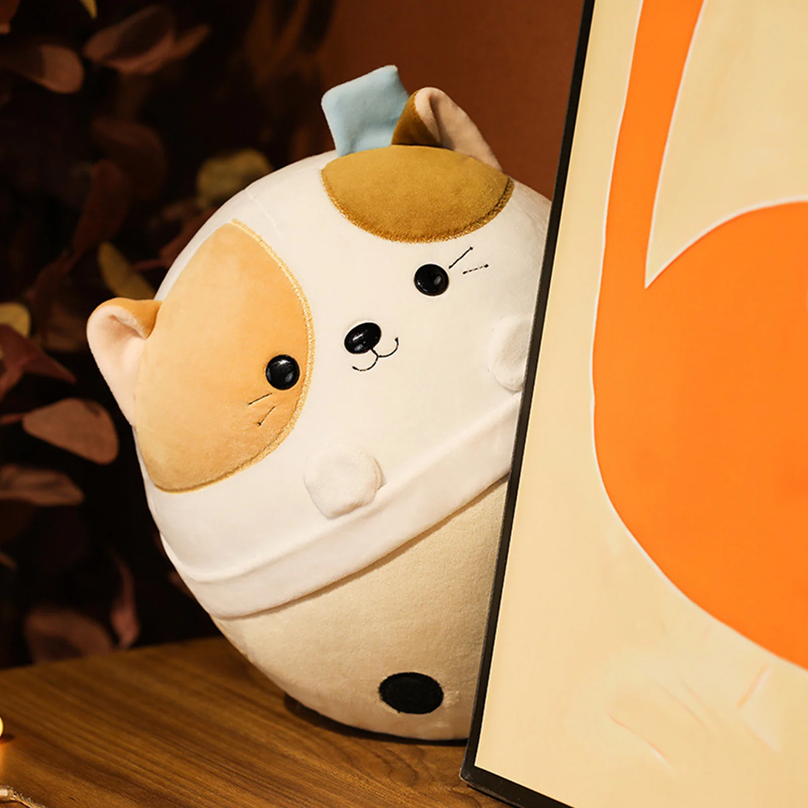Плюшевая игрушка с молочным чаем плюшевая игрушка-животное игрушка-обнимашка в