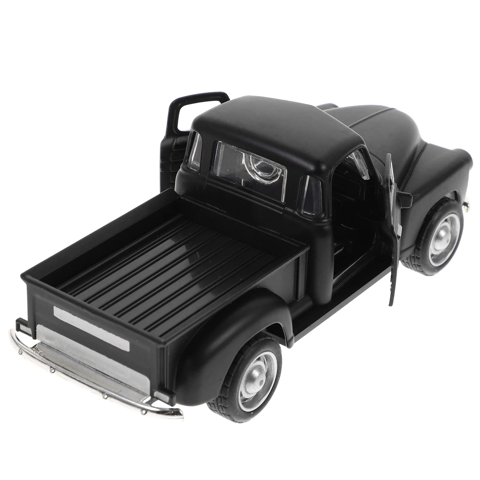 Alloy Car Model Vintage Old Pickup Truck Ornament Mini Toys Kids Birthday Present Desktop Child Miniature Dollhouse Kit