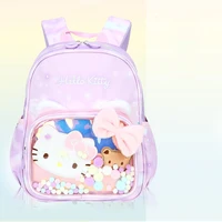 hello kitty childrens schoolbag kindergarten bag girls 3 5 years old cute and lightweight small class girls backpack