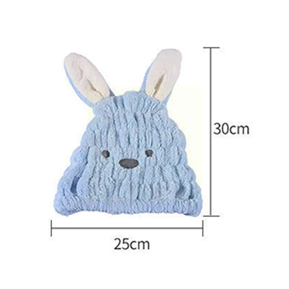 

Microfiber Hair Fast Drying Towel Bath Wrap Hat Quick Turban Lady Color Children Dry Hat Bath Drying Household Quick Z8y8
