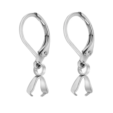 10 шт. Французские застежки для сережек из нержавеющей стали