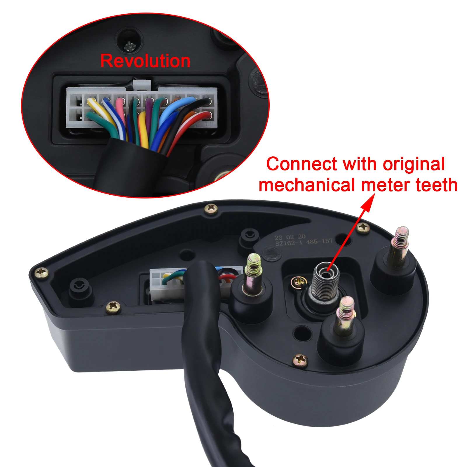 Мотоцикл одометр спидометр Тахометр для NXR150 NXR125 XR150 GY200 Bros 2003-2014 CRV цифровая