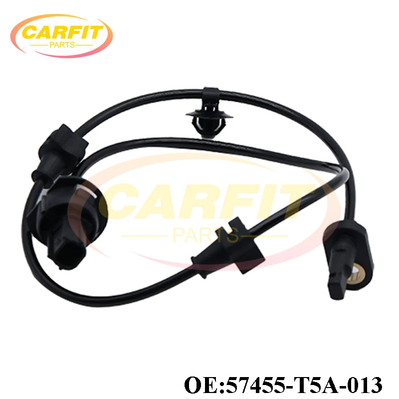 Высококачественный новый OEM 57455-T5A-013 57455T5A013 датчик скорости переднего левого