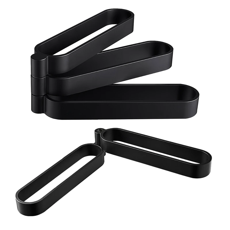 

Towel Bar For Bathrooms With Swing Out Arms Space Aluminum Bathroom Kitchen Wall-Mounted Towel Bar Rotating Towel Rack