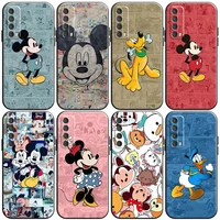 disney mickey mouse cartoon phone case for huawei honor 7 8 9 7a 7x 8x 8c v9 9a 9x 9 lite 9x lite back black carcasa soft