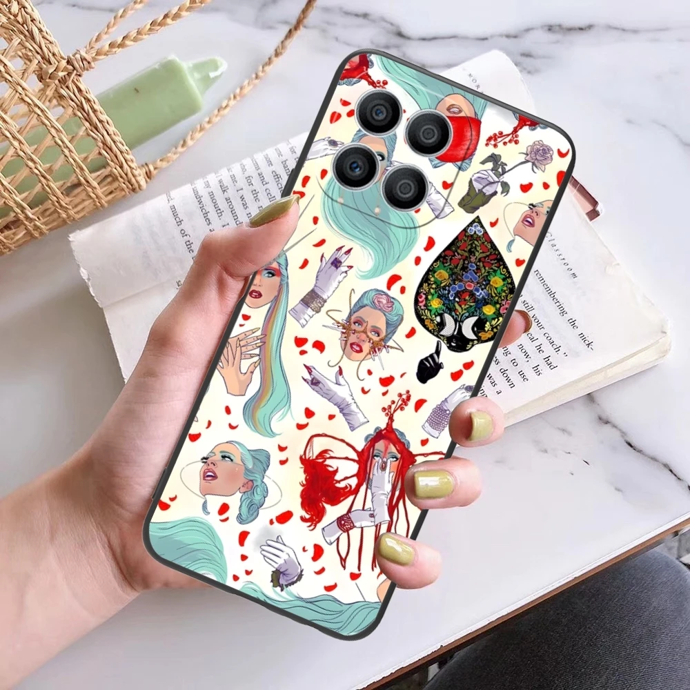 Модный чехол Gaga для мобильного телефона с рисунком Huawei Honor 90 80 70 60 50 30 20 10 9 8 7 Pro S SE