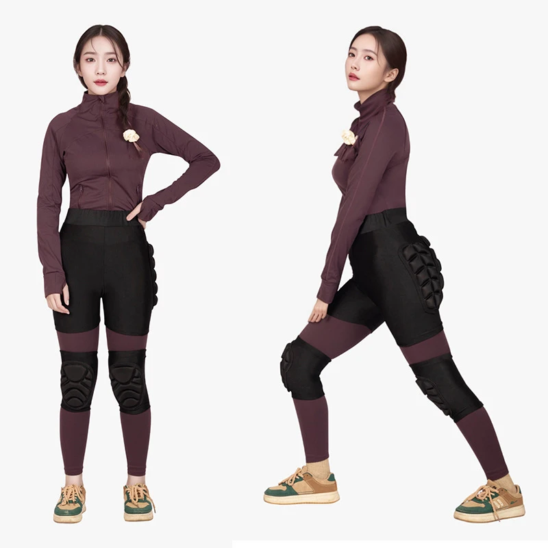 Защитные брюки для лыж роликовых коньков мужские и женские коньки скейтбординг