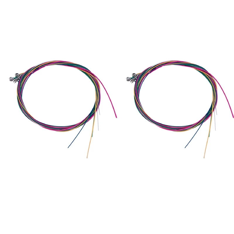 

12Pcs Acoustic Guitar String Replacement Steel String For Musical Instruments Electric Bass Guitar Accessory