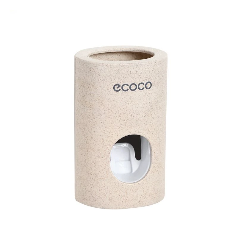 

Automatic Toothpaste Dispenser Holder Bathroom Accessories Set Toothbrush Holder Toothbrush Wall Mount