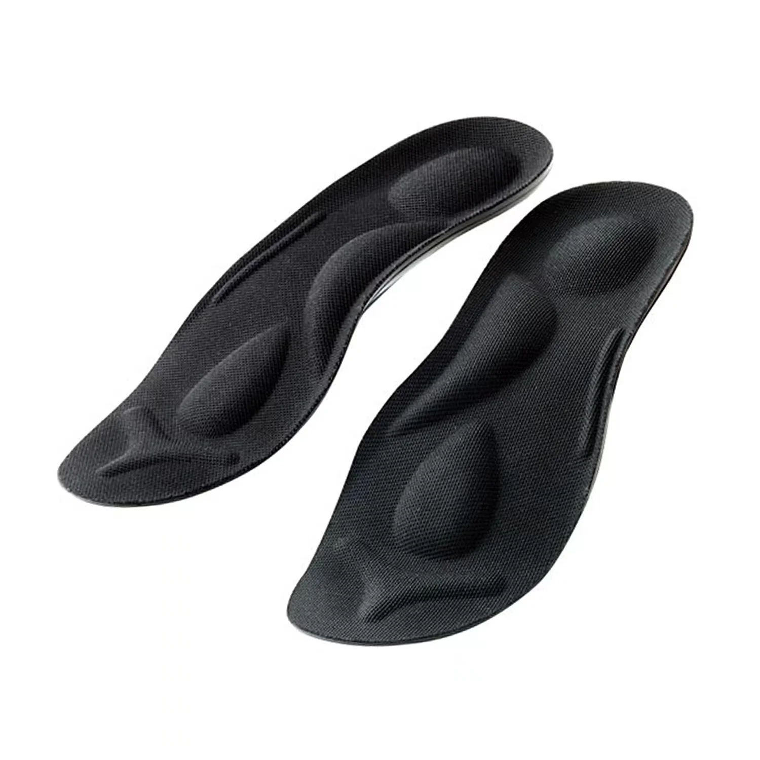 PU arch support 4D insoles for men soft soles comfortable sports shock absorbing sweat anti-odor massage leisure full cushion
