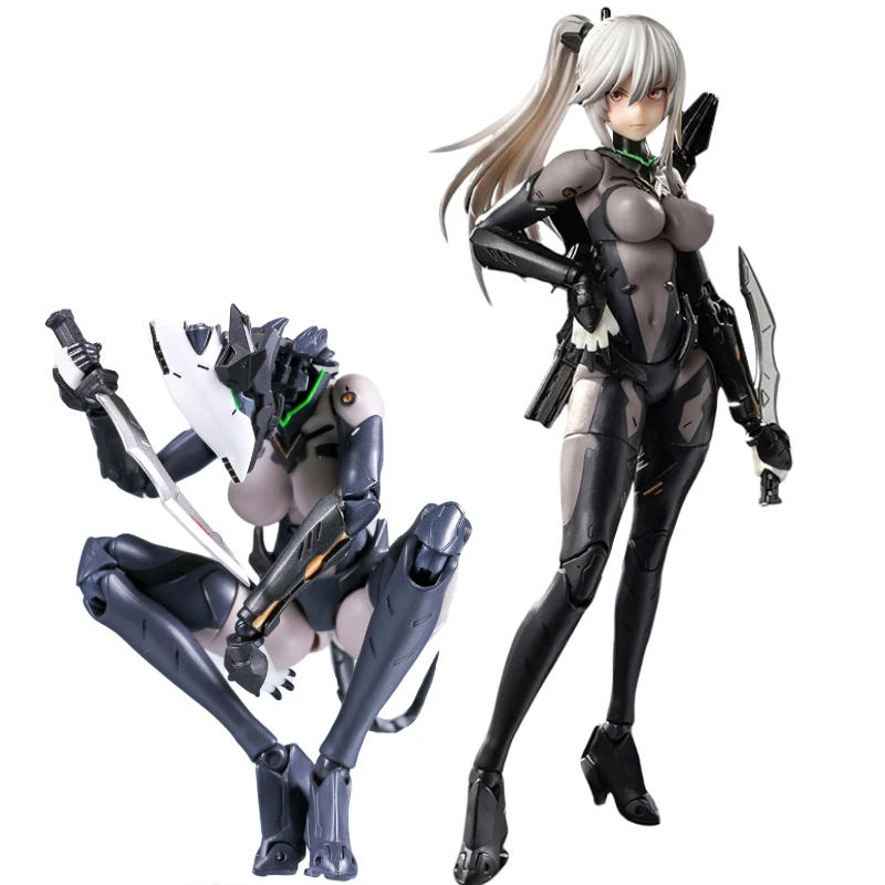 

In Stock Snail-Shell ASSASSIN Mecha Girl 1/12 6.5-inch 16.5CM Original Finished Goods Action Figures