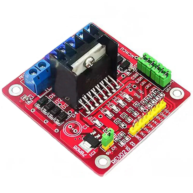 Модуль платы драйвера двигателя L298N модуль шагового постоянного тока аксессуары