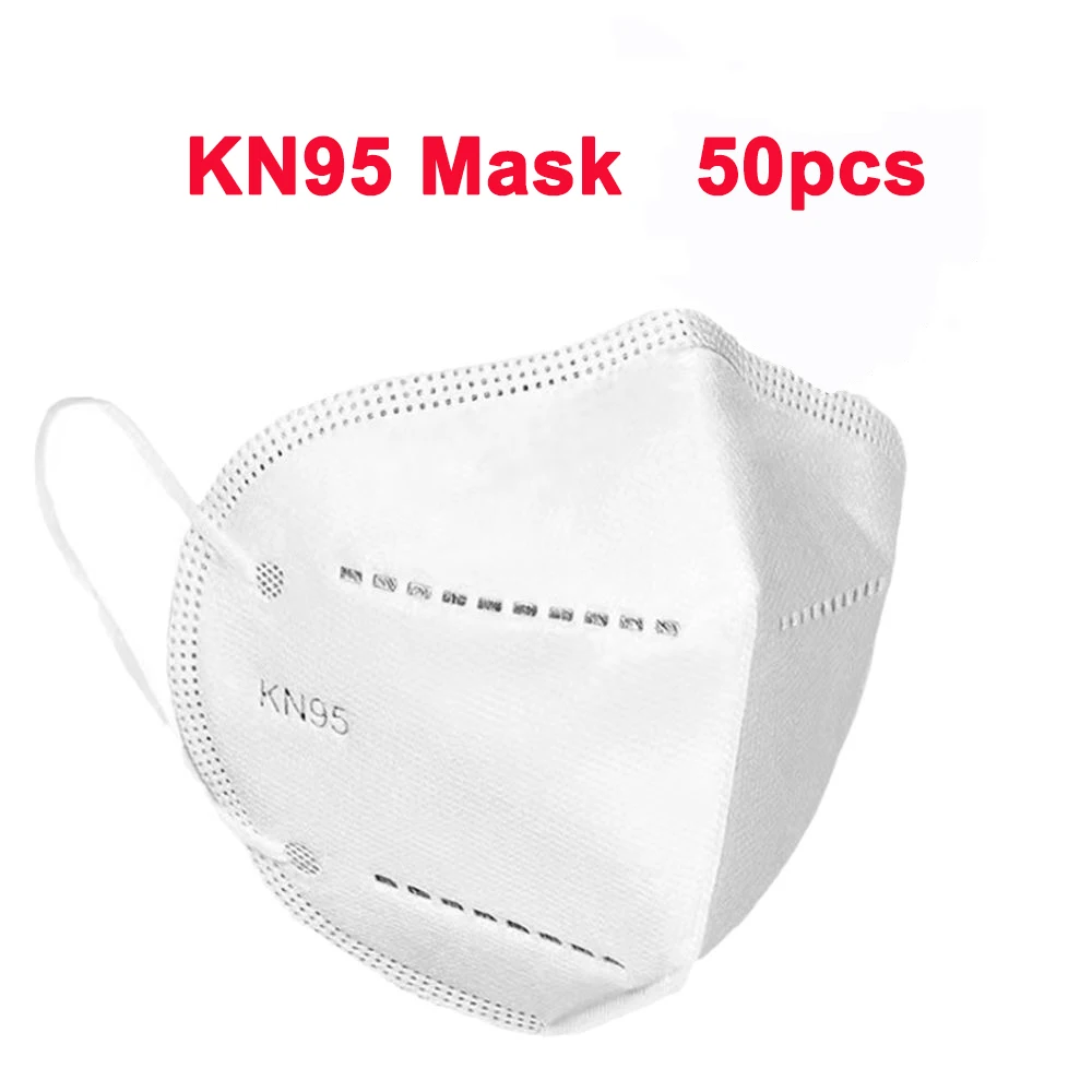 Маски KN95 Karocola белые 50 шт