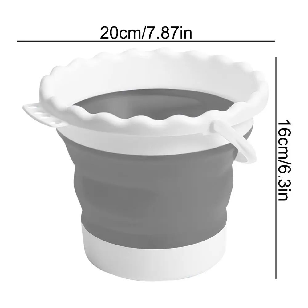

Collapsibles Paint Brush Washer Portable Silicone Mini Wash Water Bucket Holder Cup Watercolor Oil Painting Cleaner