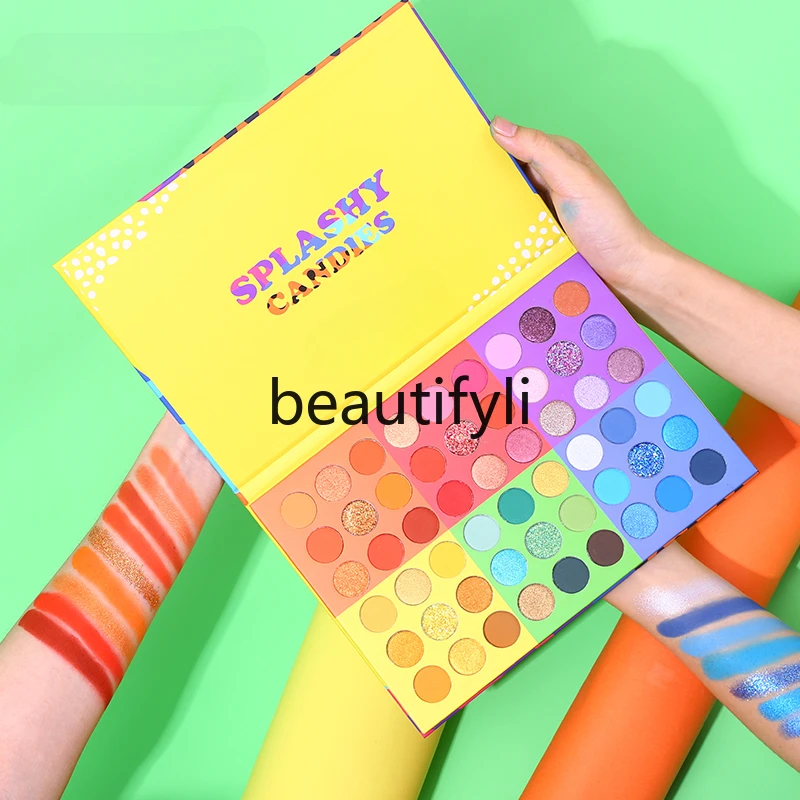 48 цветов искусственная кожа синий мятно-зеленый цвет детский сценический макияж