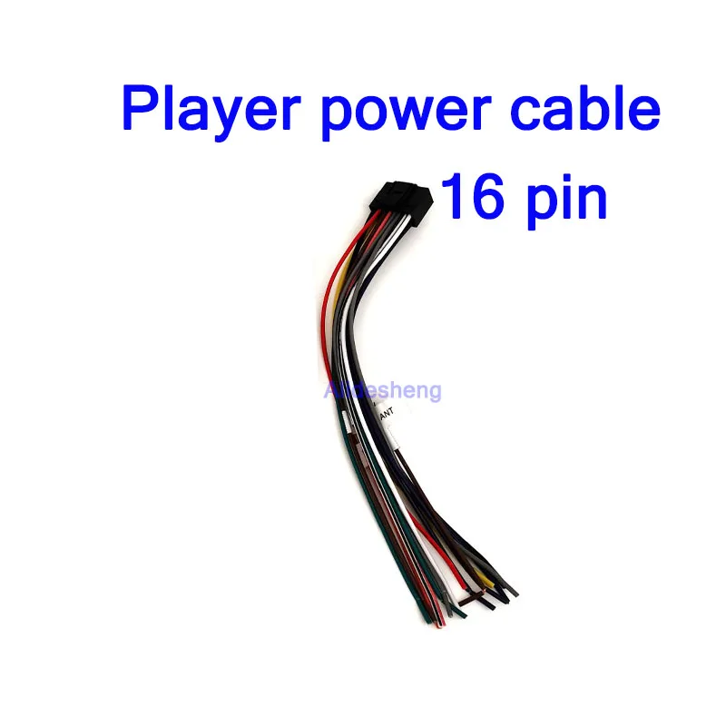 Кабель для автомобильного мультимедийного Проигрывателя Android 4P 6pin USB кабель 20Pin RCA