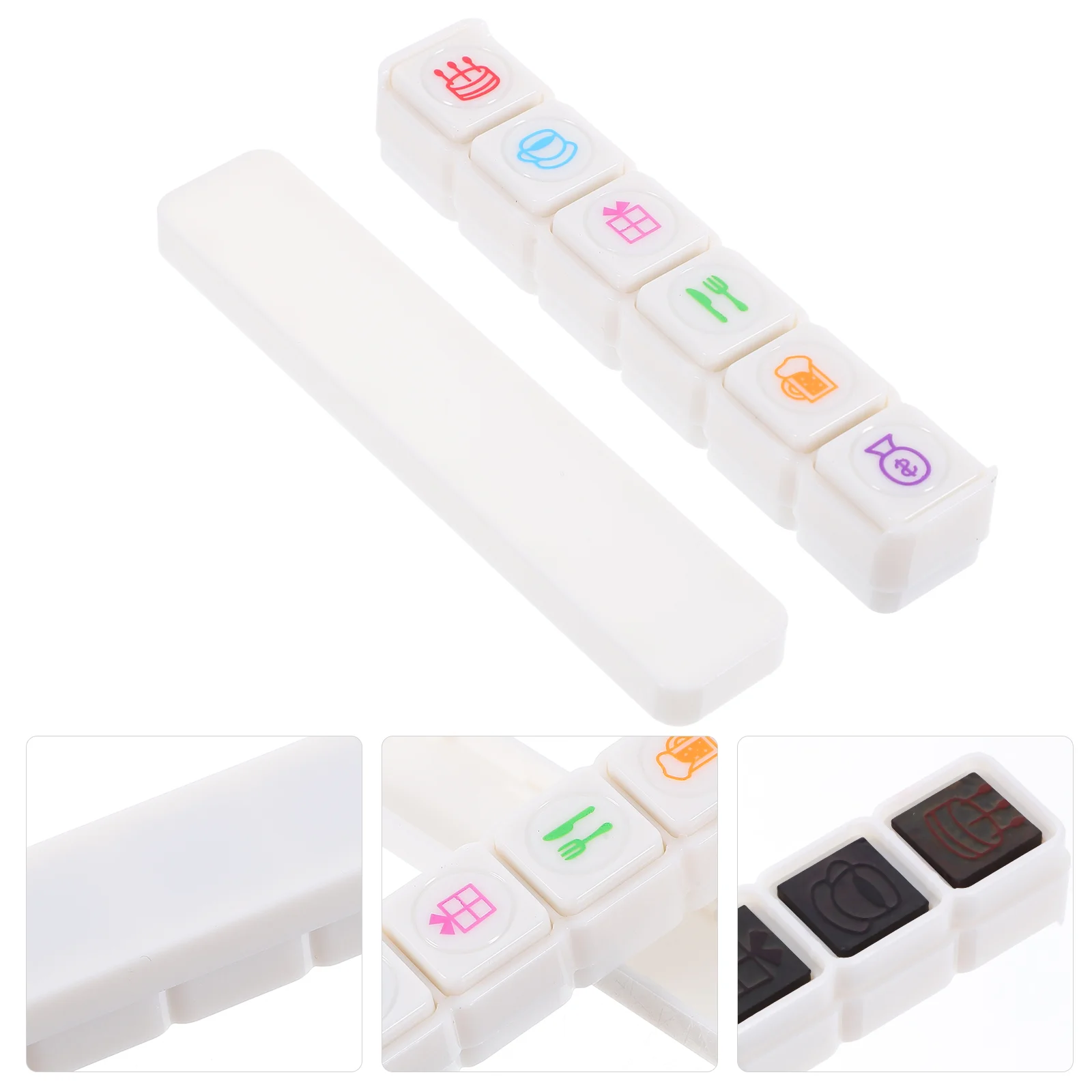 

Cute Plastic Stamps Small Scrapbooking Supplies Cartoon Journal DIY Birthday Decoration Girl