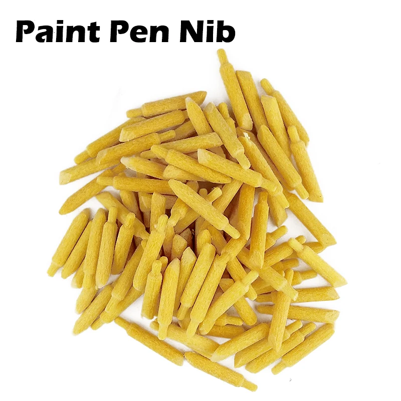 

1pcs Paint Pen Nib High Quality Replace Nib Oblique Square Nibs Fine Nib Marker Nib Universal Refill Replaceable Nib Accessory