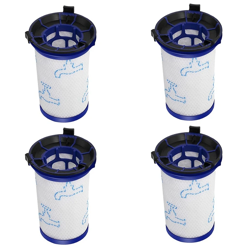 

4Pcs HEPA Filter Set For Rowenta Air Force 360 RH9037 RH9038 RH9039 RH9051WO RH9057WO RH9086WO Vacuum Cleaner ZR009001