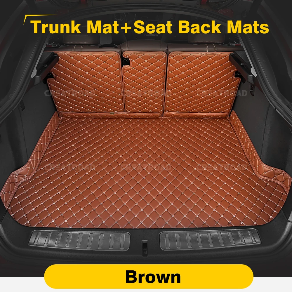 

CREATROAD для Honda UR-V 2017-2024 2023 2022 2021 2020 2019, коврик в багажник автомобиля + коврик на заднее сиденье, автомобильный багажник, аксессуары для интерьера