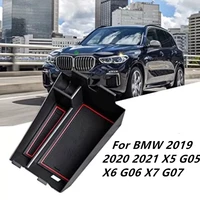 for bmw 2019 2020 2021 2022 x5 g05 x6 g06 x7 g07 inner armrest storage box decoration cover plastic car accessories trim