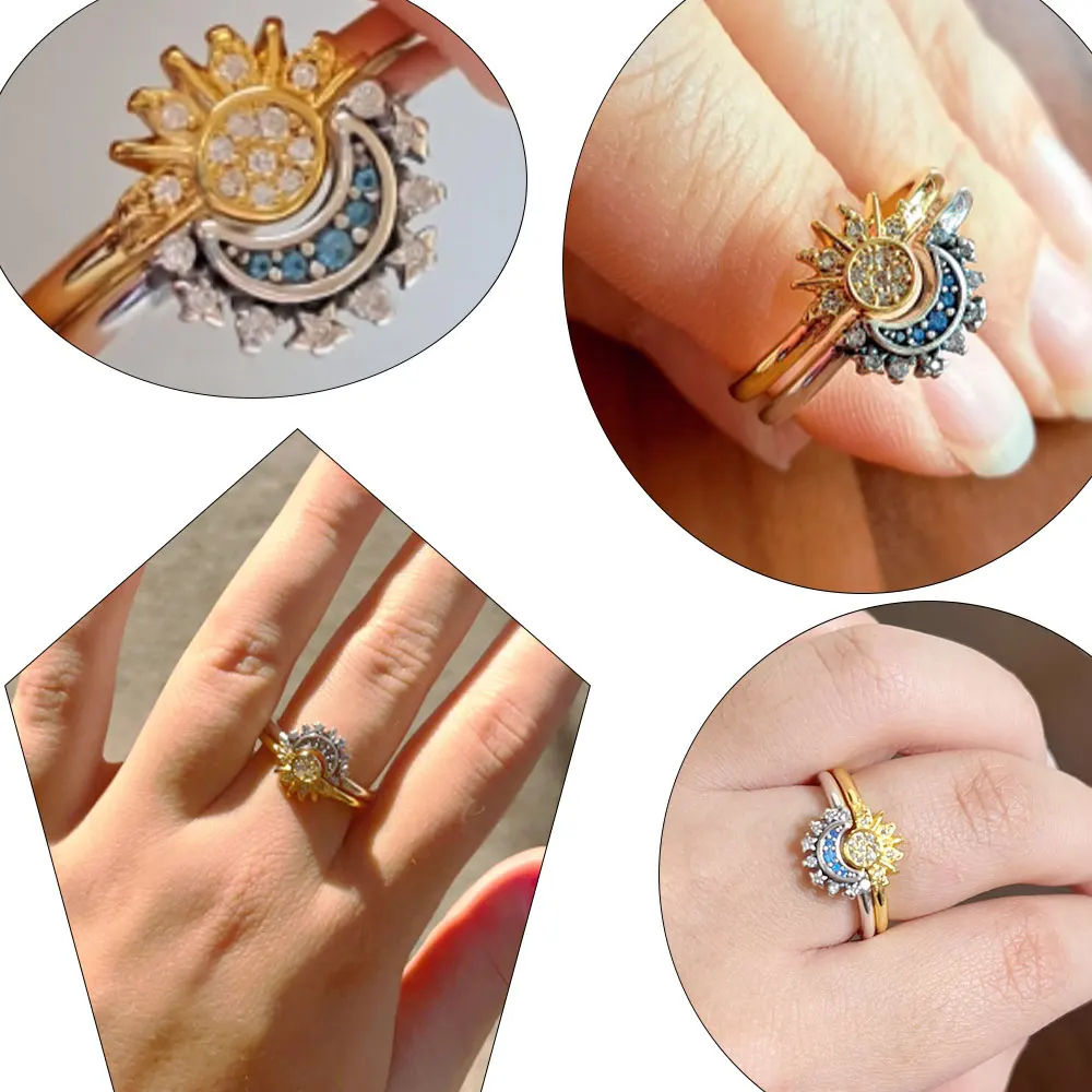 

Enamel Colorful Style Finger Rings For Women Match With Ring Connector Silver 925 Jewelry Fine Bague Bijoux Female Shine Gifts