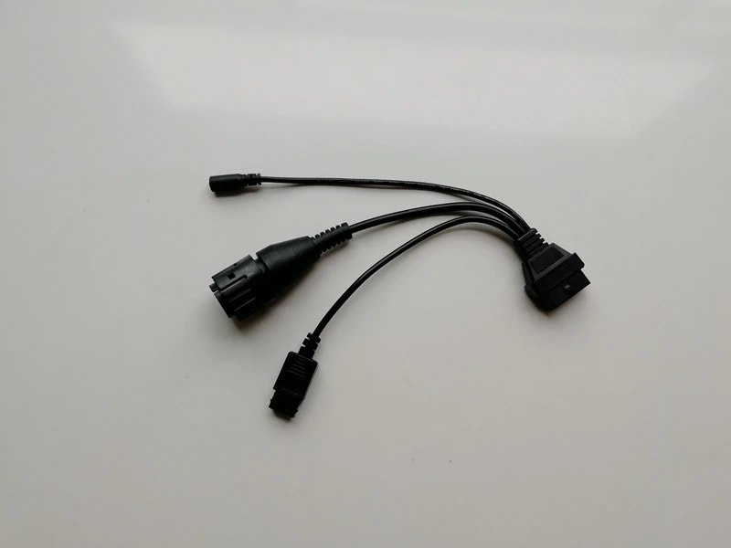 

Кабель OBD2, 10-контактный разъем 3 в 1 для диагностики ошибок мотоциклов BMW, программируемый Кабель Icom D, соединитель мотоциклов