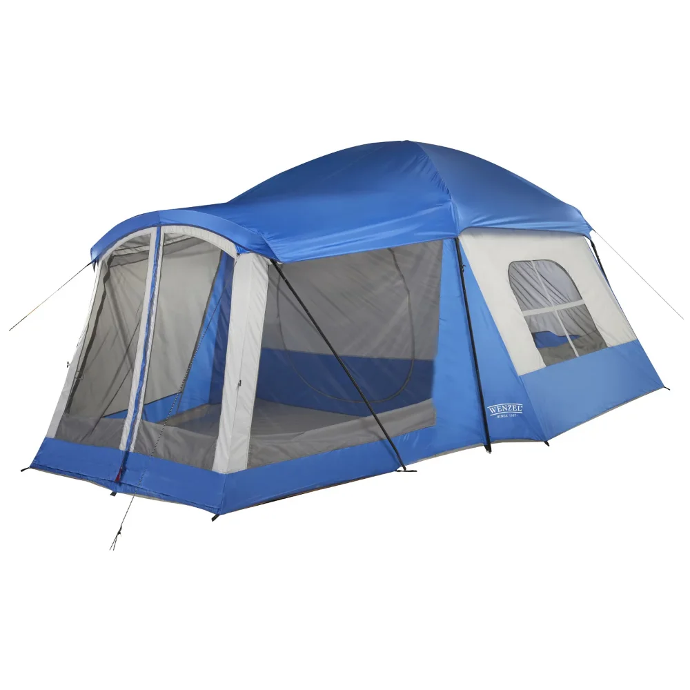 

8-Person Cabin Tent, 16'x11' Tents Outdoor Camping Car Tent