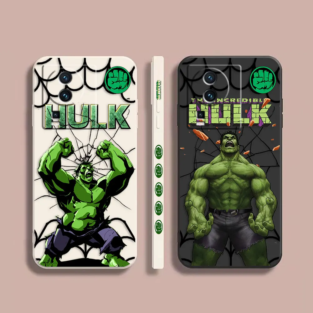 

Phone Case For VIVO IQOO 5 7 8 9 10 11 Pro 5G Z3 Z5 Z6 Z7 NEO3 5 5S 6 7 Simple Case Cover Funda Cqoue Shell Marvel Hulk Comics