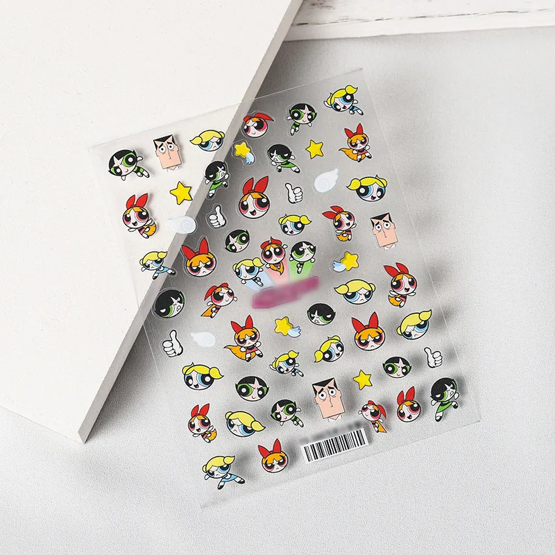 

High-end 5D Nail Stickers Nail Decorations Star Delu Winnie the Pooh Nail Slider Nail Decals DIY Stickers Nail Accessories