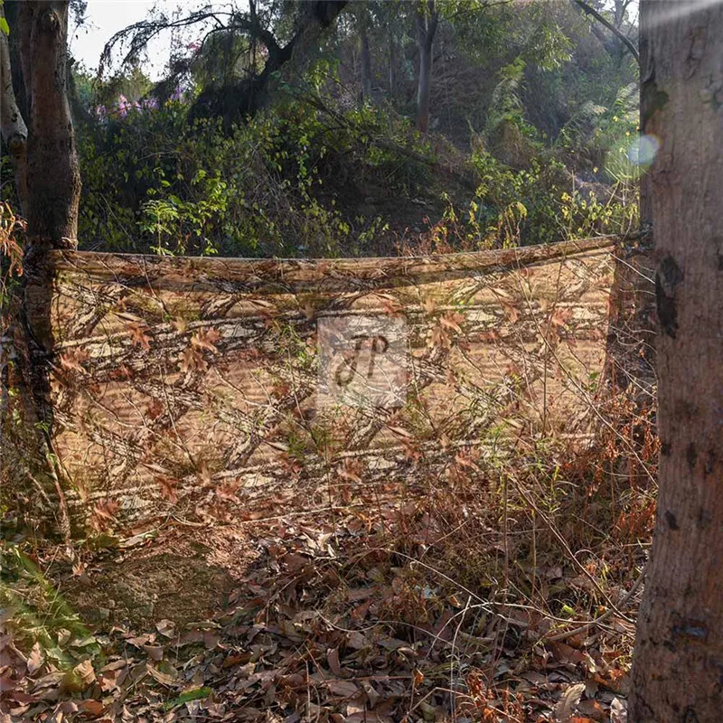 Камуфляжная сетка в виде кленового листа с высоким скачком 300D сетчатая ткань