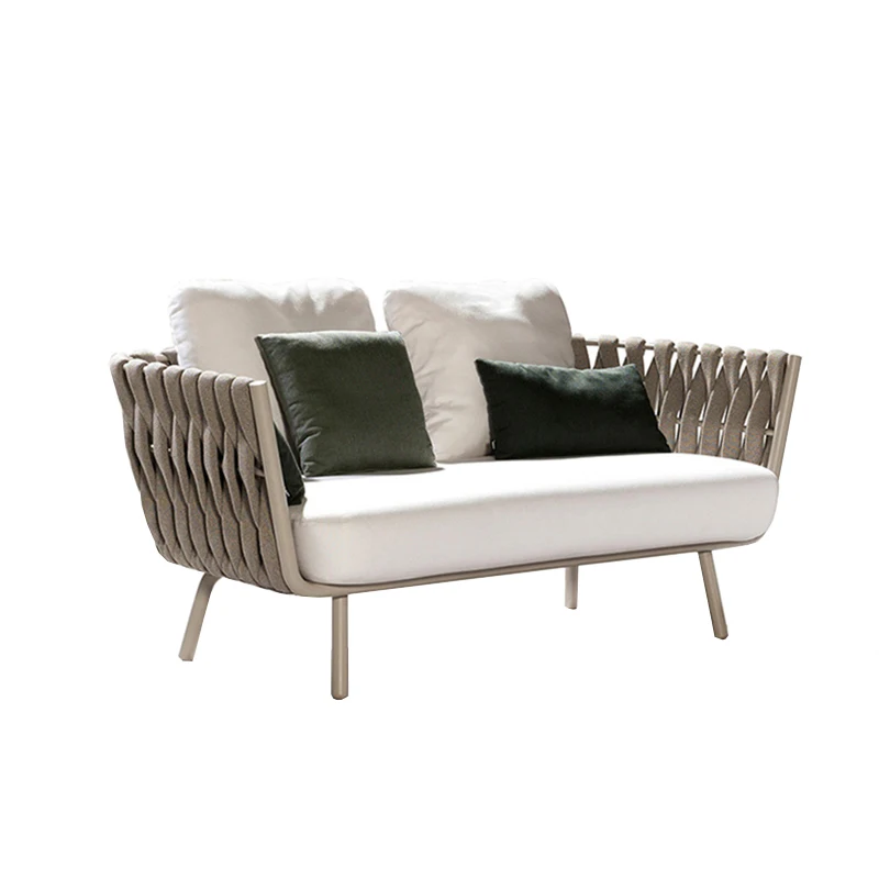 

Wyj Fabric Sofa Nordic Living Room Simple Modern Light Luxury Sofa Furniture Combination Courtyard Balcony Leisure Couch