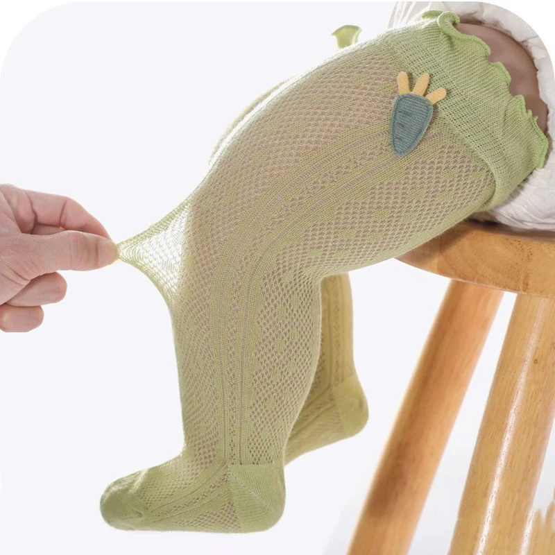 3 пары длинных носков для новорожденных дышащие детские носки длиной до колена