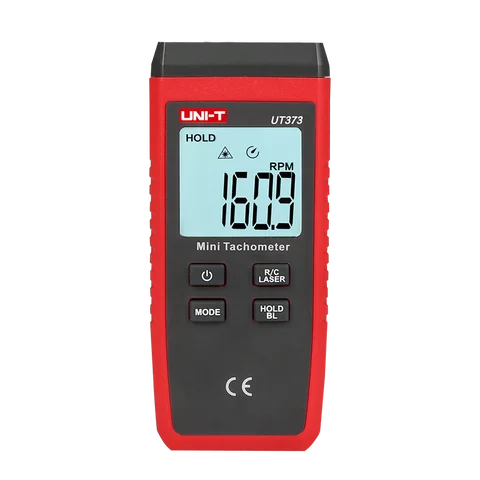 UNI-T UT373 Цифровой тахометр скорости, лазерный бесконтактный тахометр в минуту, 99999 отсчетов, мини-метр оборотов, подсветка