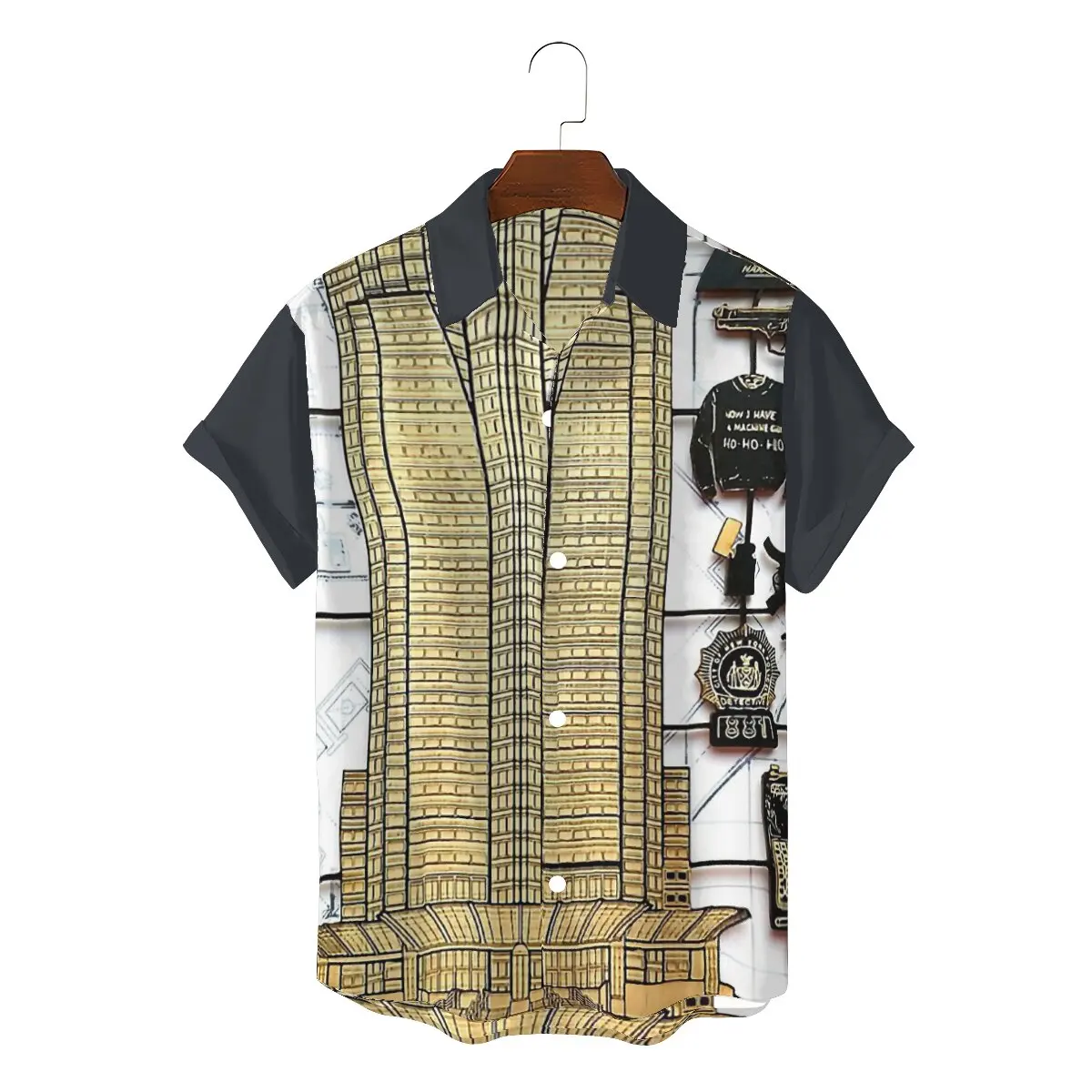 

1988 Nakatomi Plaza Unique 3D Shirt Die Hard Movie Christmas Party 1988 Bruce Willis Casual Hawaii Shirts Summer Stuff For Adult