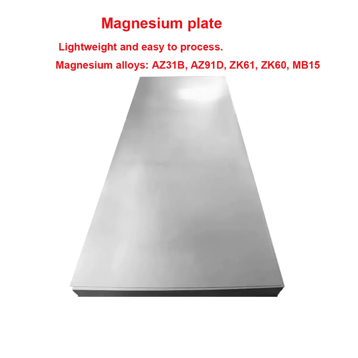 Пластина из магниевого сплава AZ31b для научных исследований и экспериментов могут
