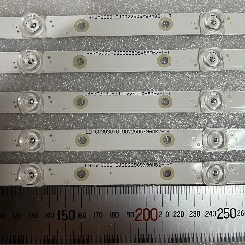 Фото Светодиодная лента для подсветки 50PUS7805 50PUS7304/12 50PUS7504 50PUS6704 50PUS6754 50PUS7354 LB GM3030 GJ0D22505X9AMB2 2 J 1 T S, 9 светодиодный одов №3
