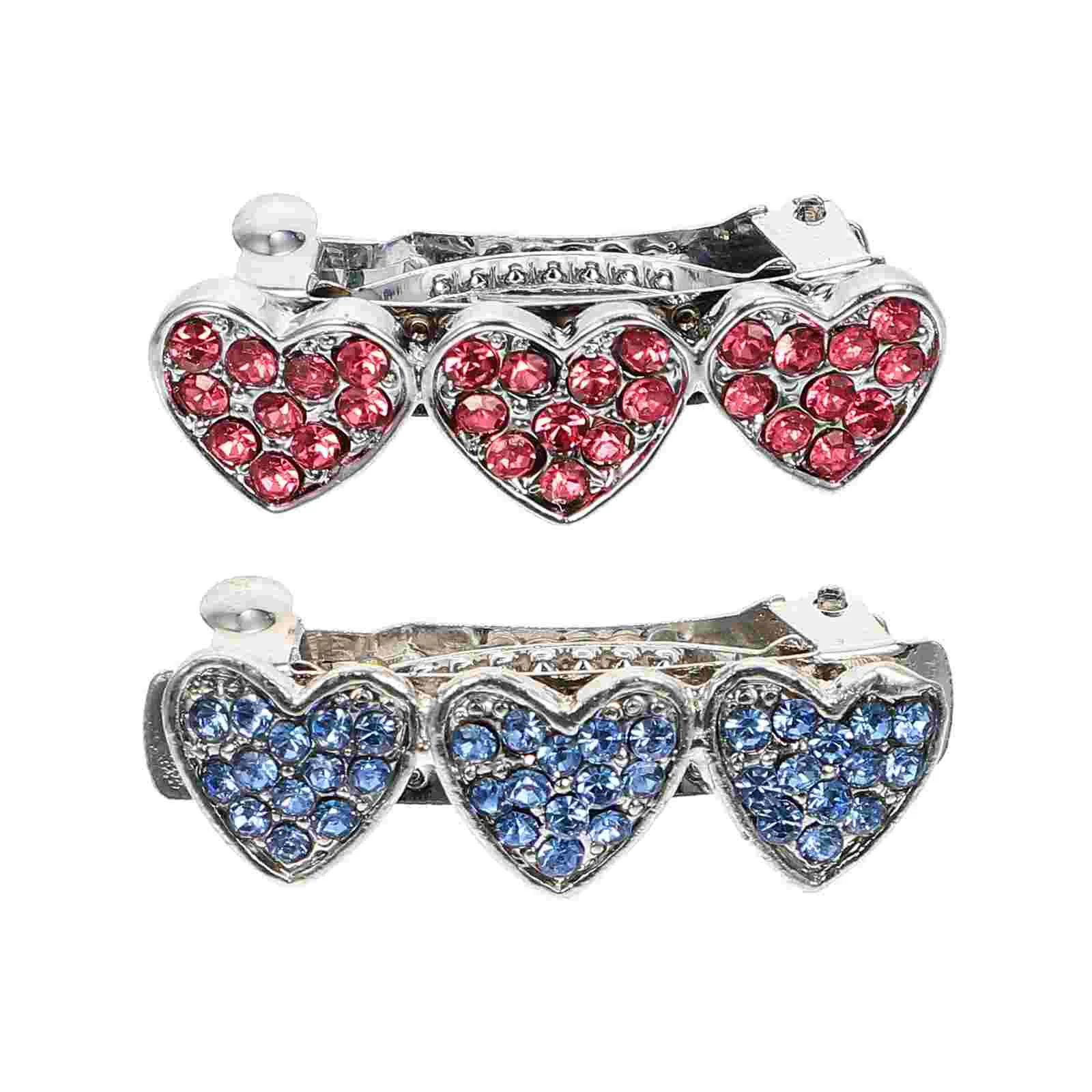 

Dog Hair Clip Clips Heart Rhinestone Puppysmall Dogs Bows Tiara Hairpin Headband Pet Birthday Crystal Hairpins Wedding