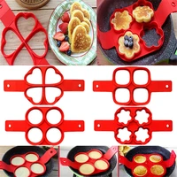 1pcs fried egg pancake maker nonstick cooking tool round heart pancake maker egg cooker egg omelette mold kitchen gadgets