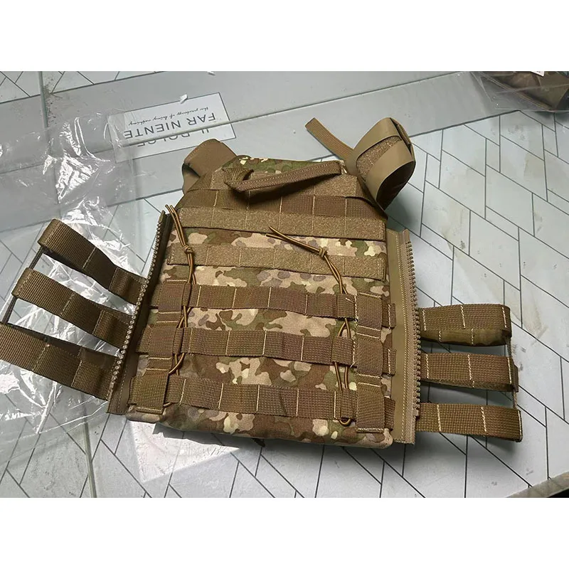 Тактический жилет JPC2.0 система Molle камуфляж из 500D нейлоновой ткани Flecktarn немецкий
