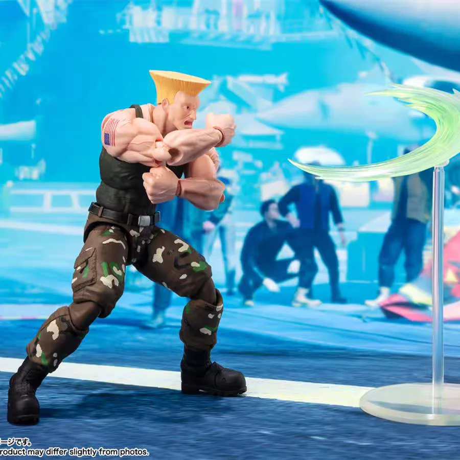 Оригинальная Bandai S.H. Фигурка SHF уличный истребитель 6 костюм Гиле 2 экшн-фигурка