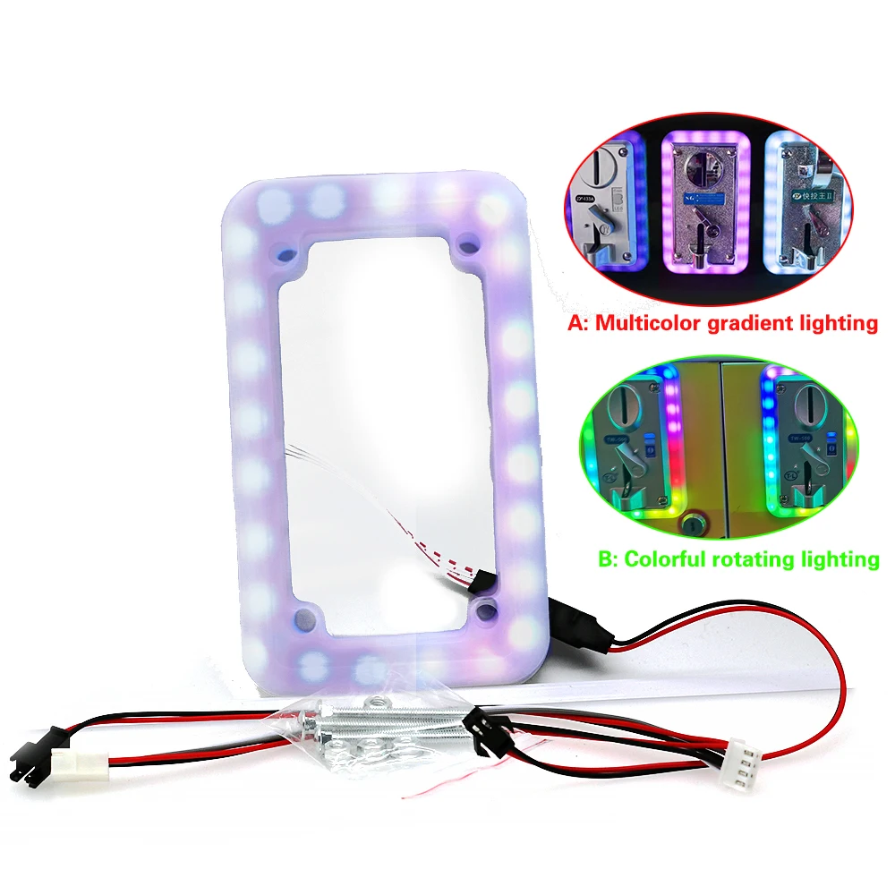 Светодиодный Толкатель Для Монет Красочный Фотоприемник Аркадная Машина С