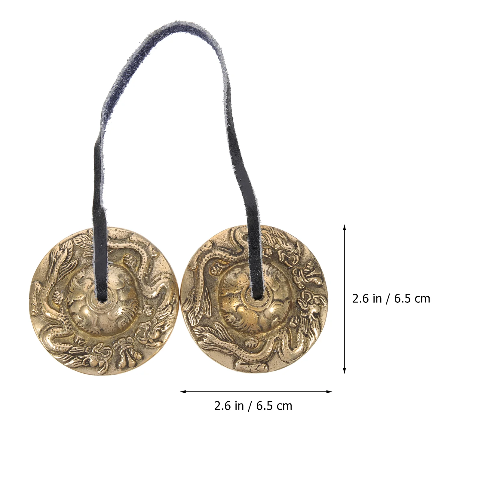 Колокольчик для йоги колокольчик из чистой меди религиозный ударный инструмент