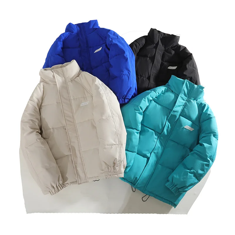 

2023 New Winter Down Cotton Jacket Women Solid Thick Warm Hooded Parkas Coat Female Casual Loose Fashion Outwear